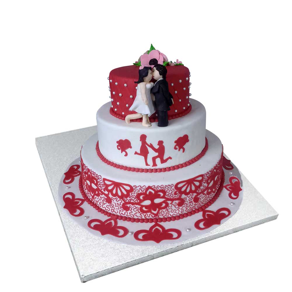 Buy 10th Anniversary Cake Online | Send 10th Anniversary Cakes Online -  MyFlowerTree