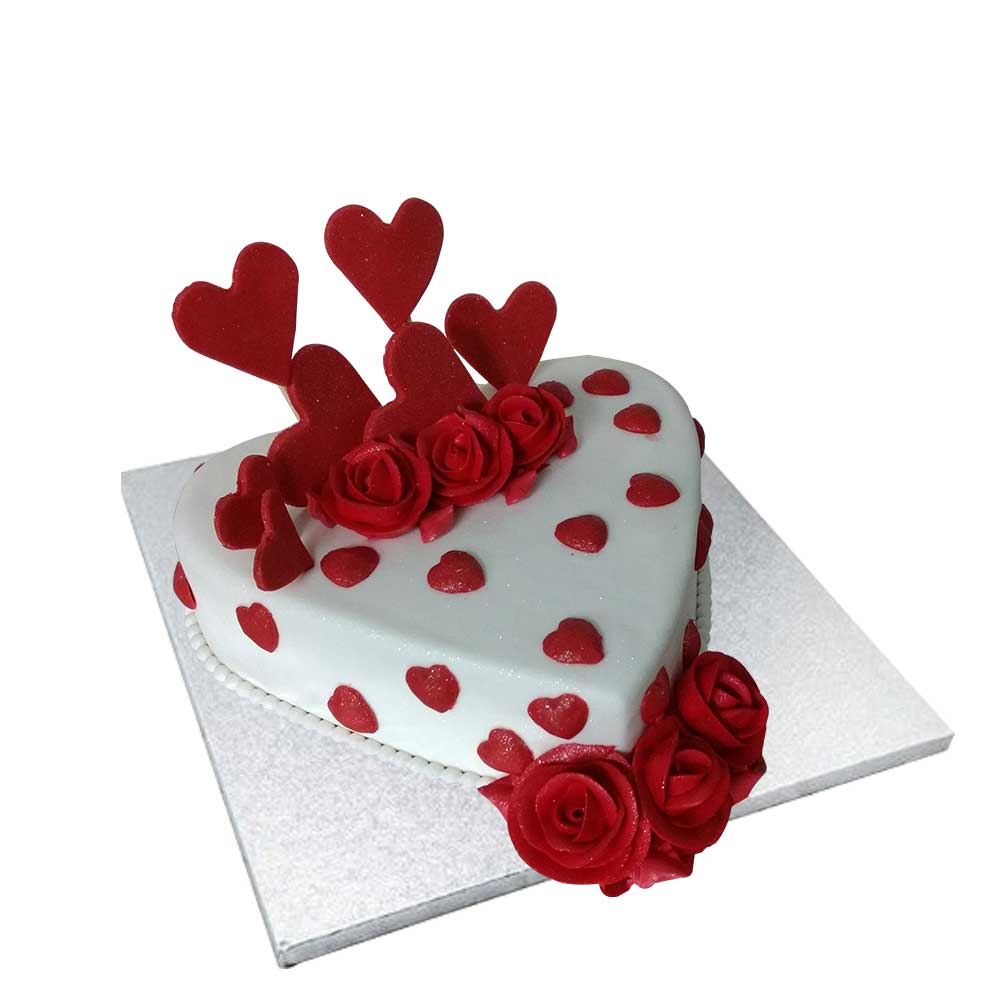 the cutest anniversary cake🥹🤍 #cakesoftiktok #cakedecorating #cake #... |  TikTok