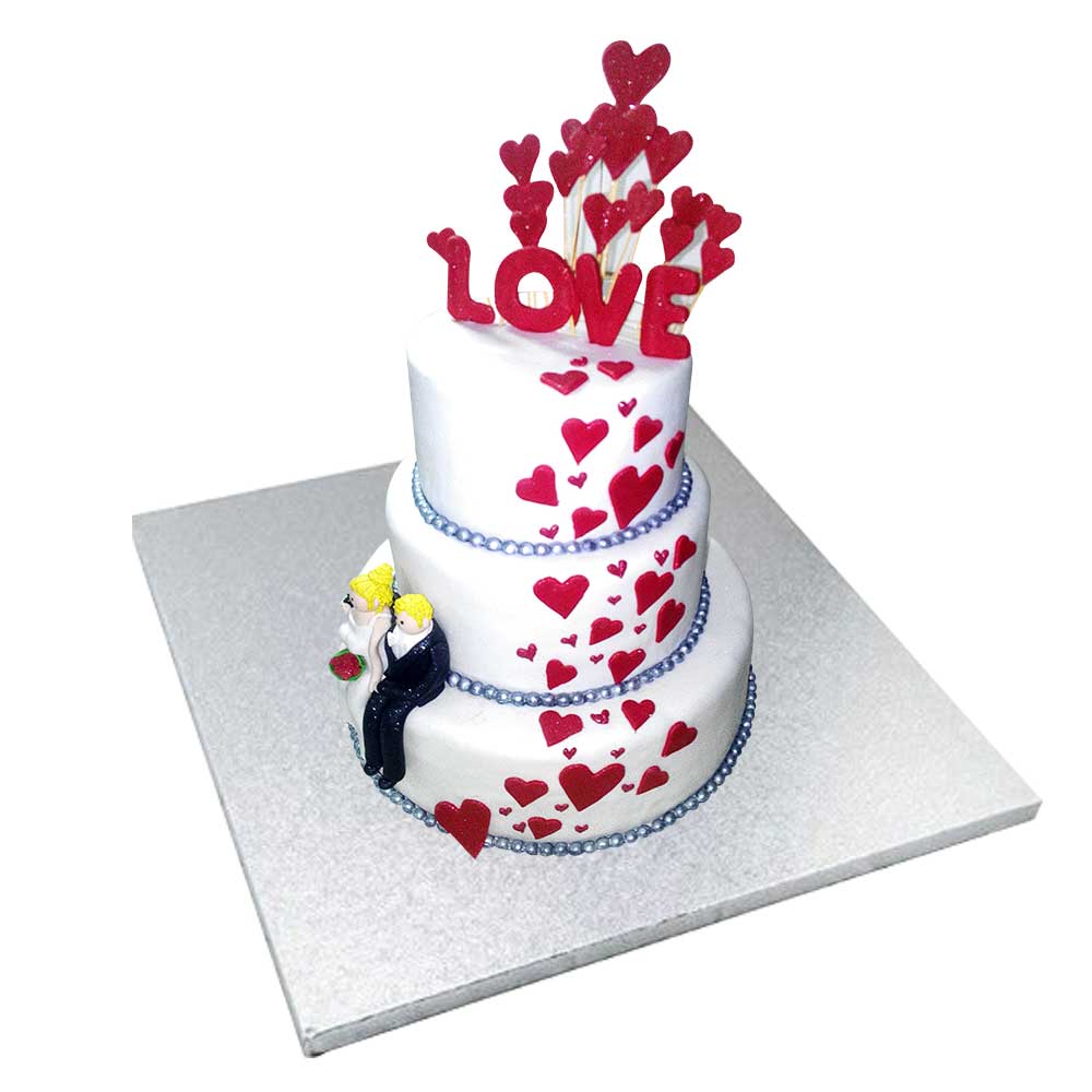 6th Anniversary Cake | Cakecrumbs