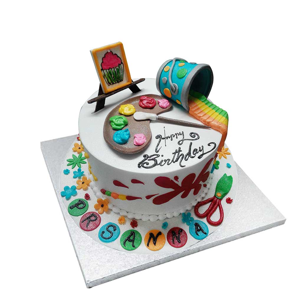 Quick & Easy Cake Decorating Tutorial|Baby Boy Birthday Cake Decorating  Tutorial - YouTube